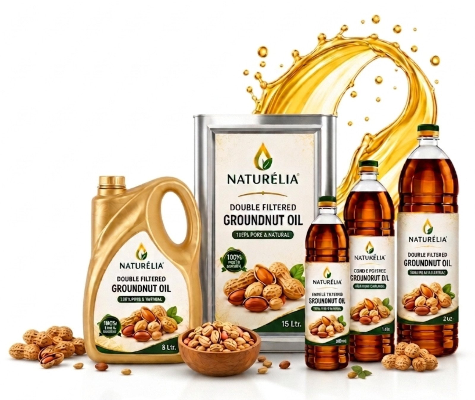 Oil Tin, Kerba & Bottle Labels